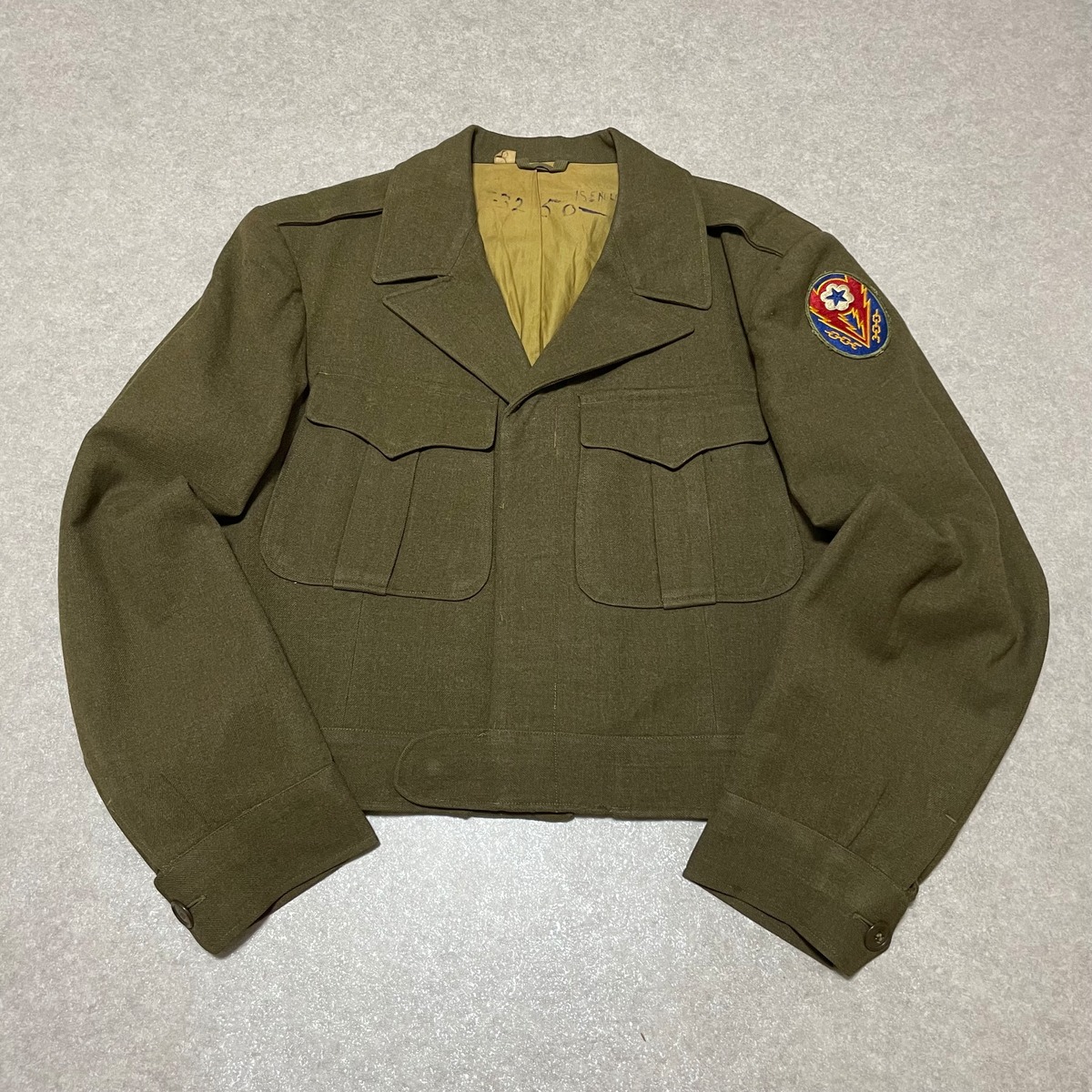 40s U.S.ARMY アイクジャケット E.T.O.ワッペン | 古着屋DAISY