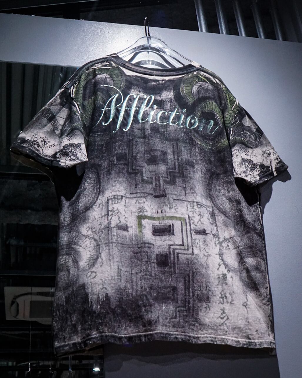 AFFLICTION スカル グラフィックTシャツ add (C) vintage】
