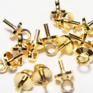 【K139】 キャップ付きヒートン　100個