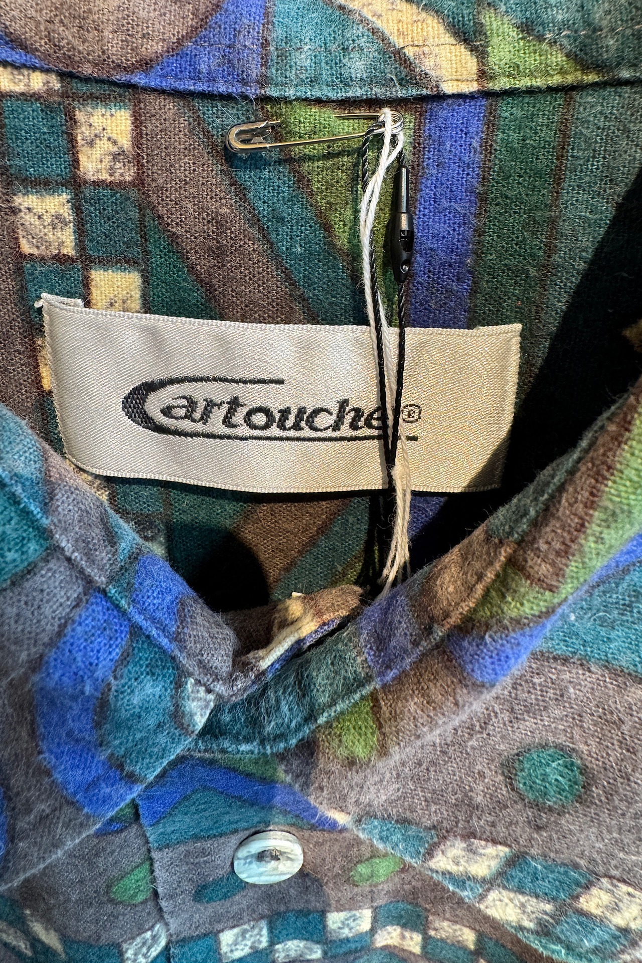 Cartouche ジオメトリックパターンシャツ(MENS)