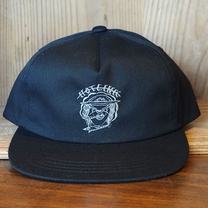 HOTLINK "TONDELGIRL SNAPBACK CAP" BLACK