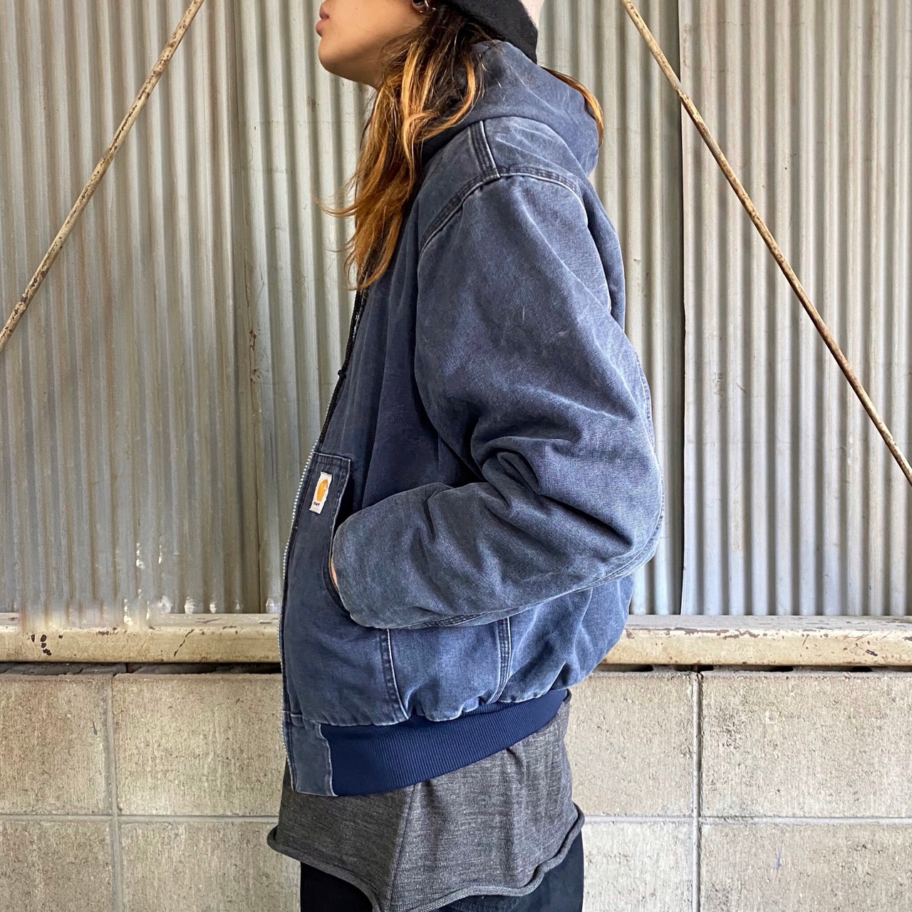 珍品 カスタム 80年代 ビンテージ Carhartt カーハート アクティブ  