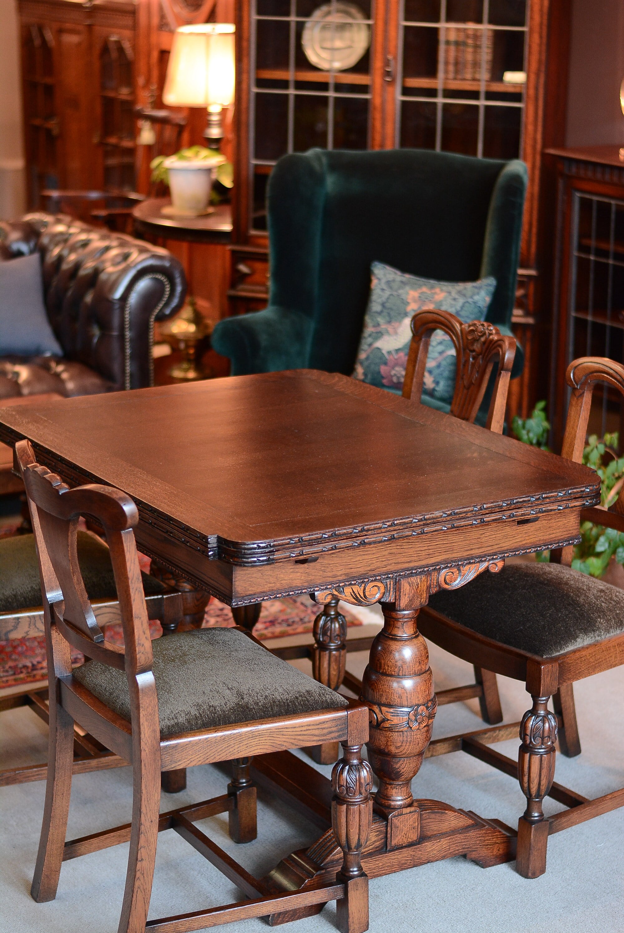 イギリスのアンティークドローリーフテーブルNo.2