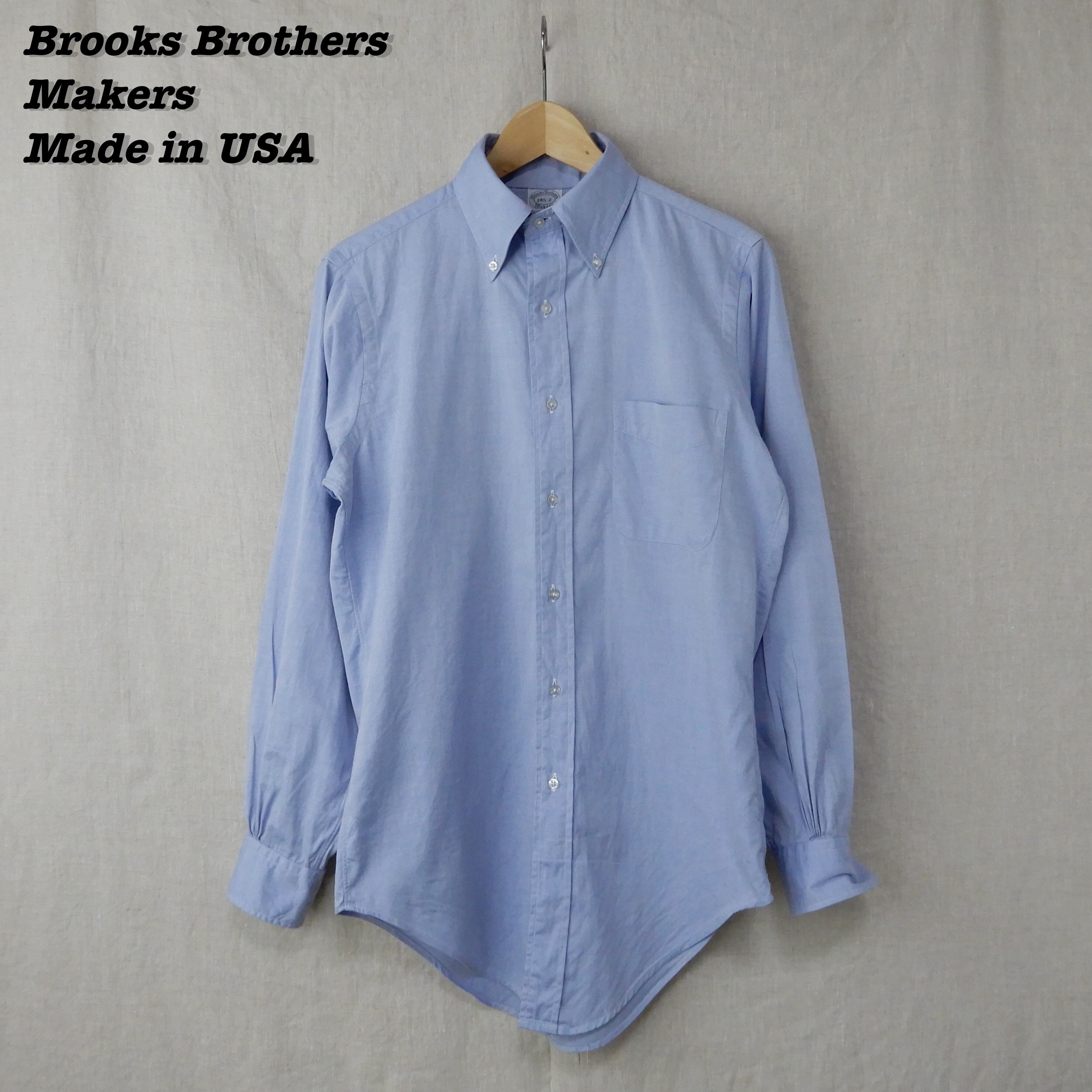 Brooks Brothers Makers Shirts Made in USA 14 1/2-2 SHIRT23084 