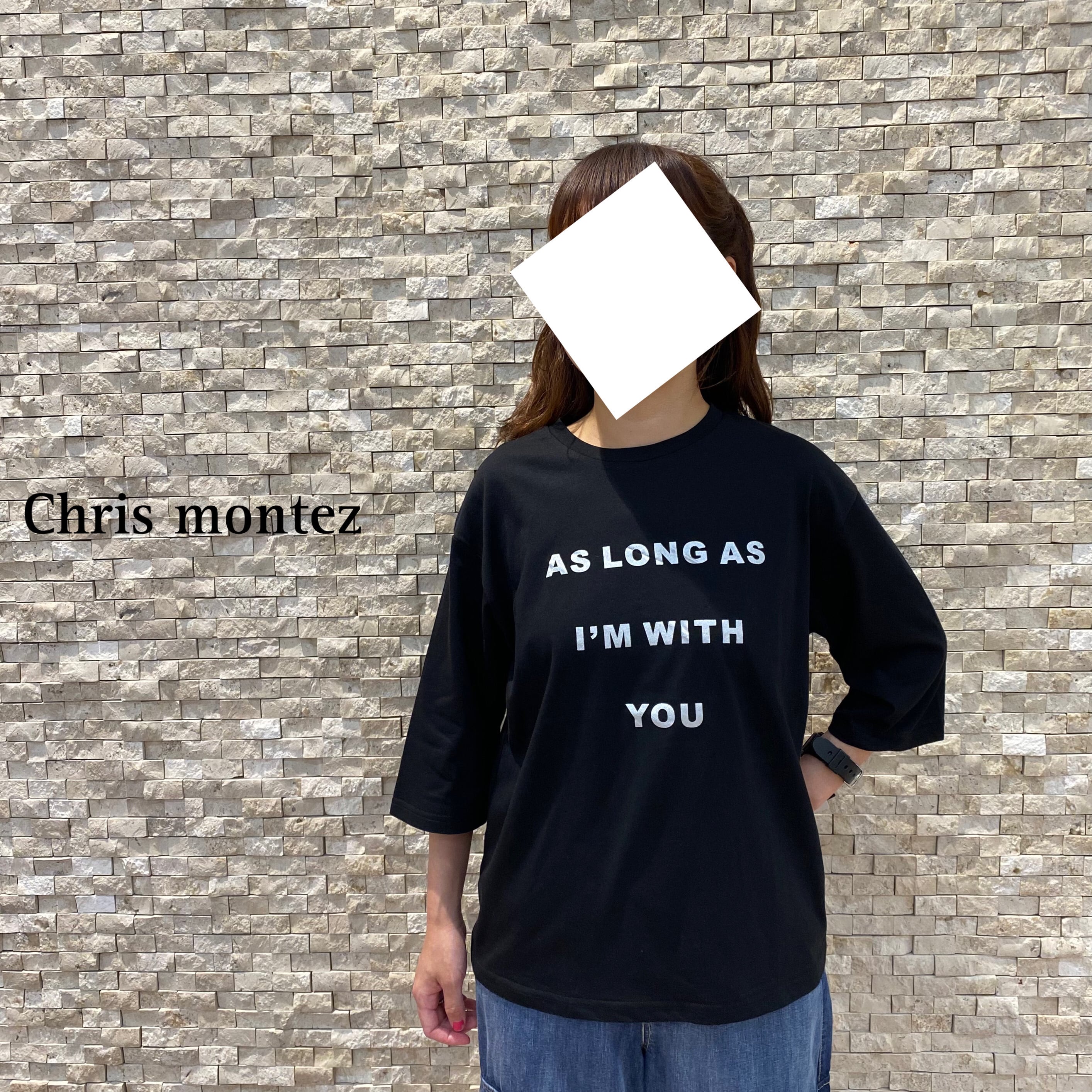Chris montez】箔プリント五分袖Tシャツ（E-3752） | FORME Base STORE