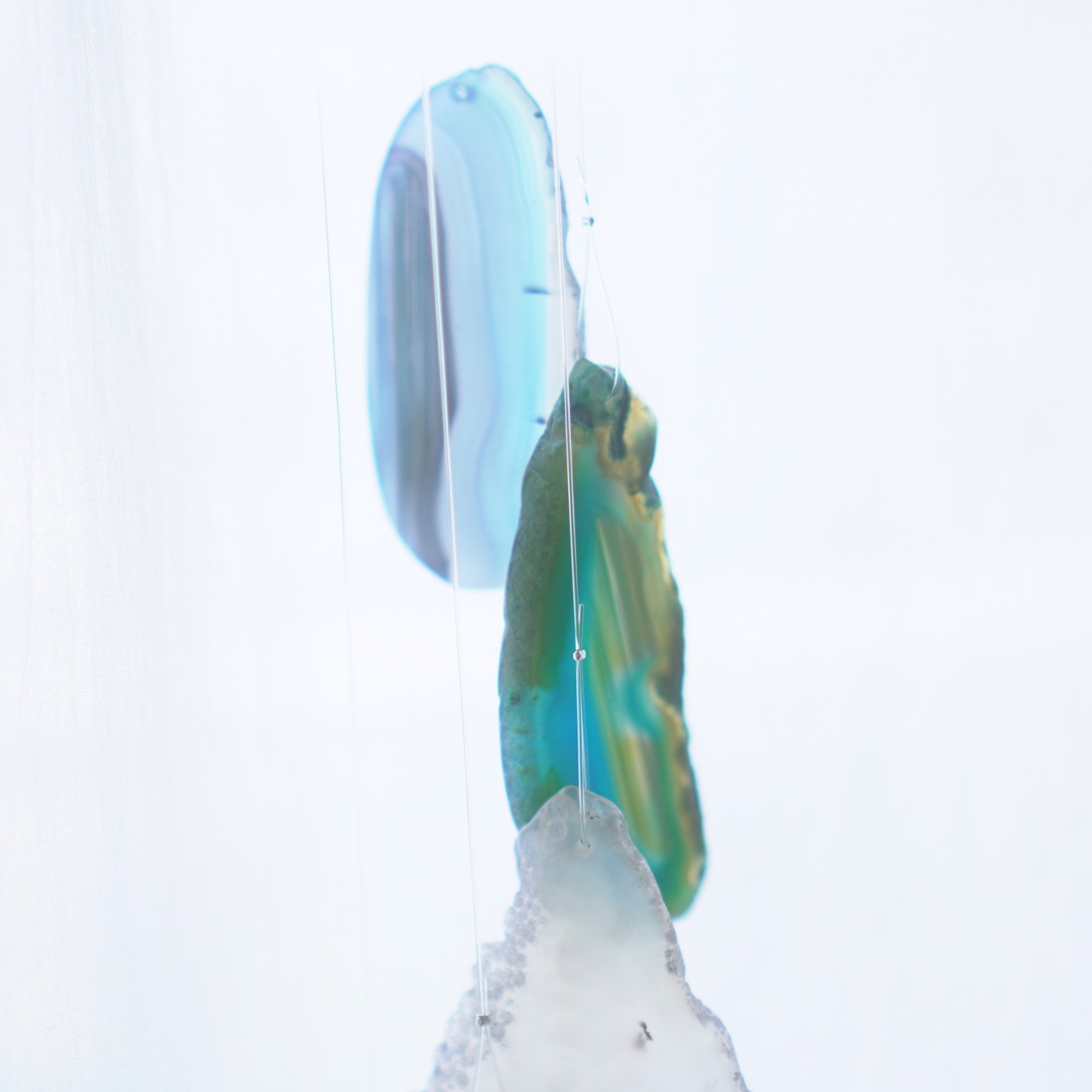 Moon Ray 02 - アゲートヒーリングチャイム / Agate Sun Catcher Wind Chime 770