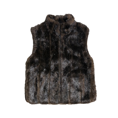 used fur vest