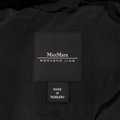 MaxMara マックスマーラ ハイネック ダウンジャケット サイズ 40 /ブラック/スナップボタン/レディース
