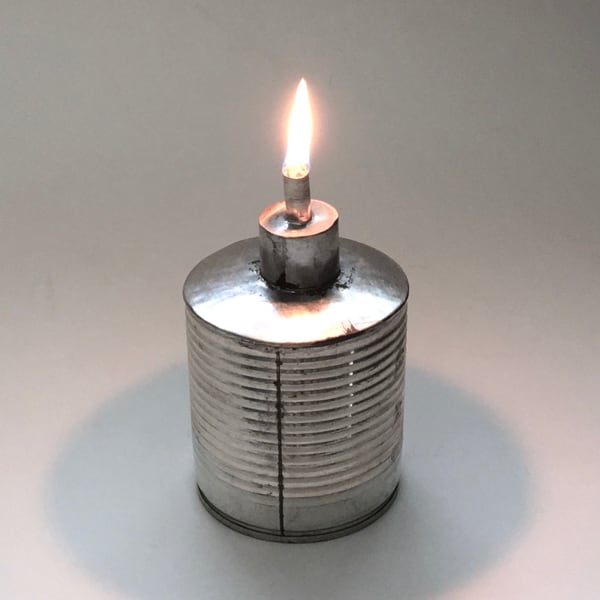 空缶のオイルランプ｜Tin Can Oil Lamp | Sensitivity and Boldness