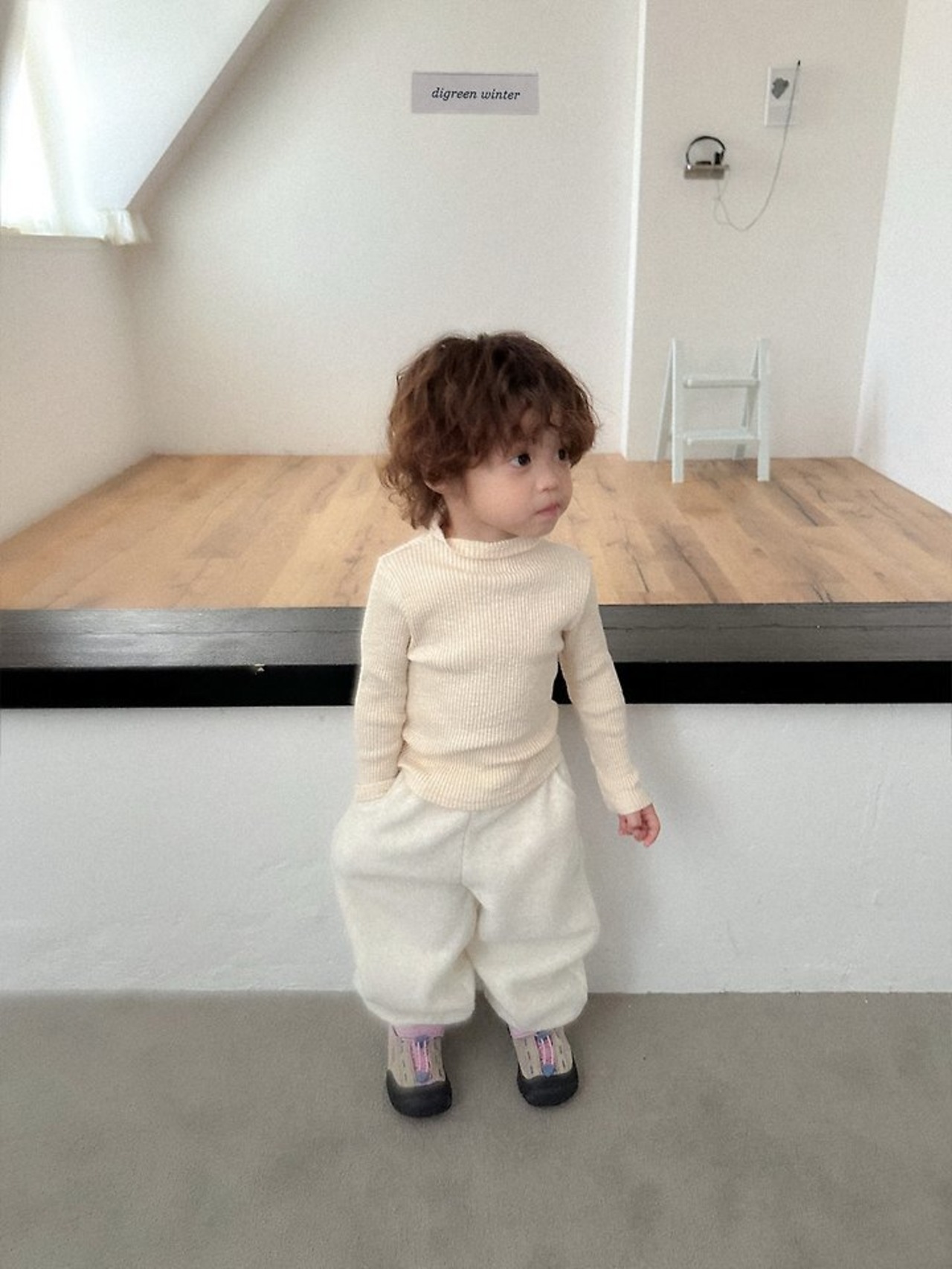 〖取寄〗韓国子供服 / 26winter / Digreen / トープタートルネックT / キッズ / 冬服 *S~2XL*