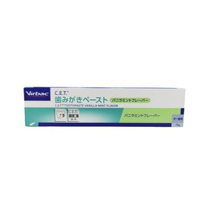 【努力特価】ビルバック (Virbac) C.E.T.歯みがきペースト バニラミントフレーバー 70g
