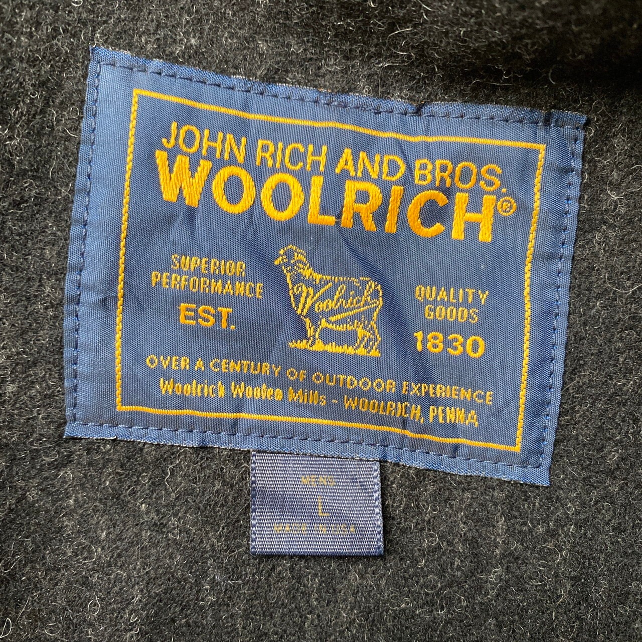 90年代 USA製 WOOLRICH ウールリッチ ウールハンティングベスト 