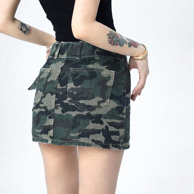 MARK & LONA カモフラージュ ミニスカート MARK & LONA カモフラージュ ミニスカート SKIRT | WOMEN