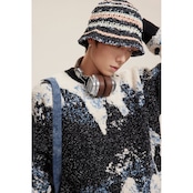 ストリート ミックスカラー セーター T1935