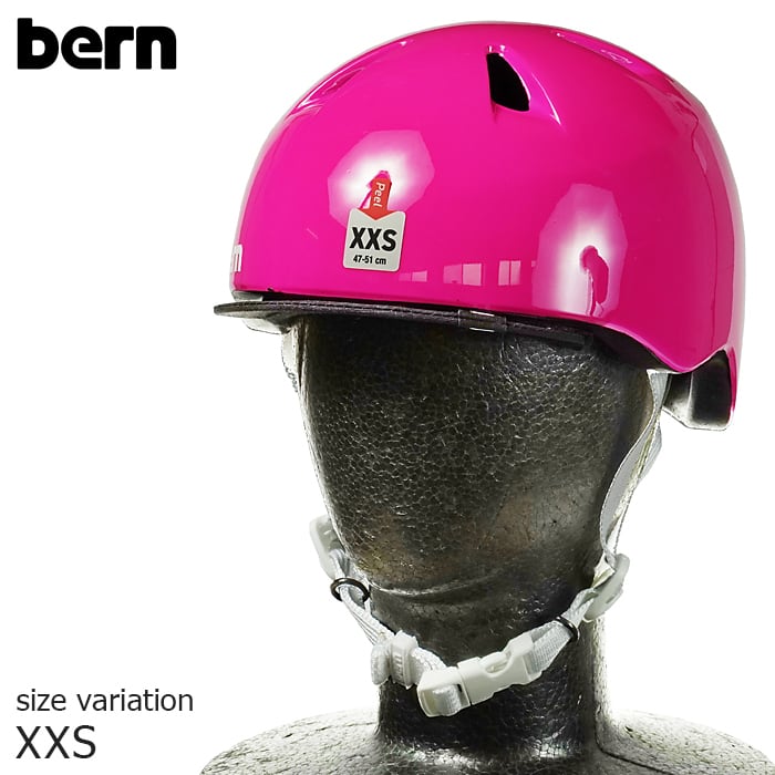 BERN SM TIGRE GLOSS PINK XXS ヘルメット プロテクター スケート ...