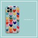 大人かわいい iPhoneケース・スマホケース ハート カラフル 女子