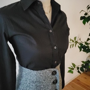 【USED】フォーマルファッション　黒シャツ＆タイトスカート