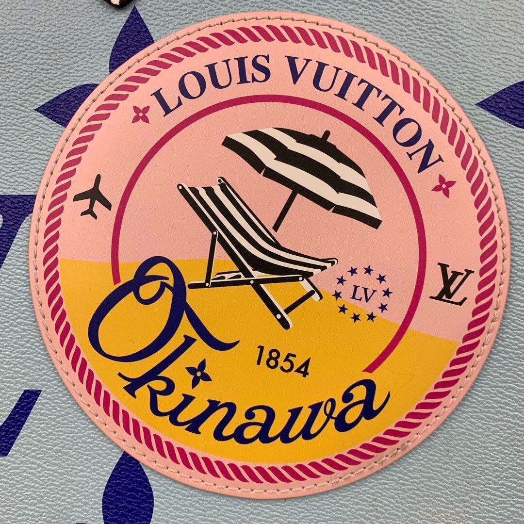 ルイヴィトン　限定ジャイアントロゴ ルイヴィトン 限定 オンザゴー モノグラム ジャイアント クリア トート