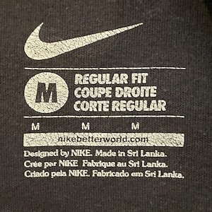 【NIKE】Swoosh スウッシュ ロゴ プリント Tシャツ ナイキ M  us古着