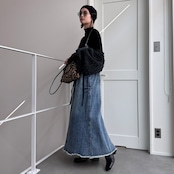 デニムキャミジャンパーSK/ブルー