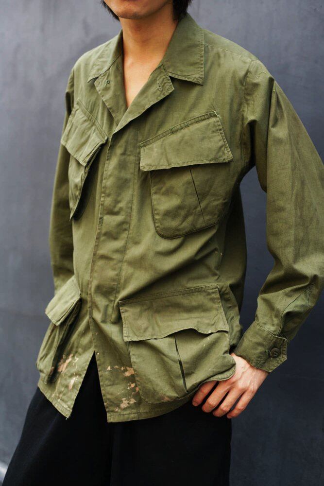 Jungle Fatigue Military Jacket XS-SHORT [1960s] [USARMY] Vintage Jungle  Fatigue Jacket 4th-Type | beruf powered by BASE