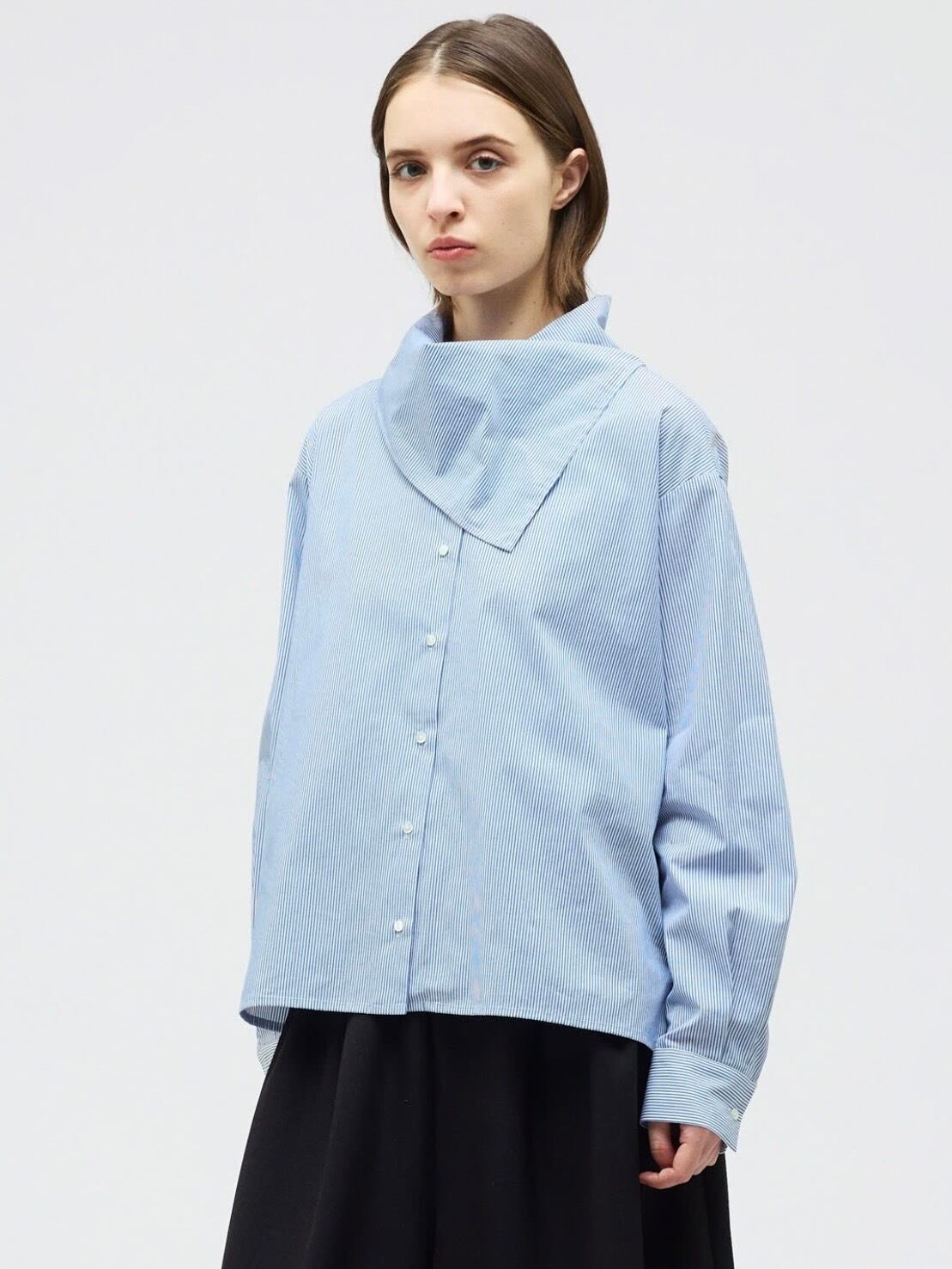 予約商品】CYAN tokyo/アシメフリルコンビトップス | 20ｰtwentyｰ