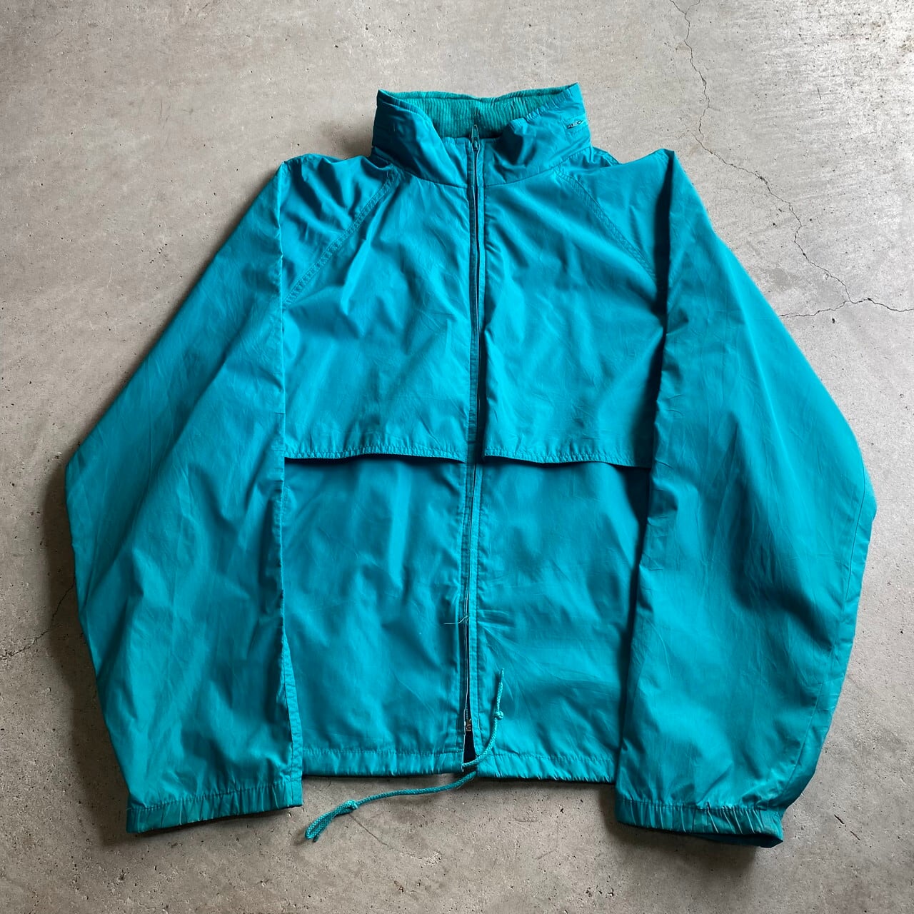80年代 Eddie Bauer エディーバウアー ハイネック ナイロンジャケット 