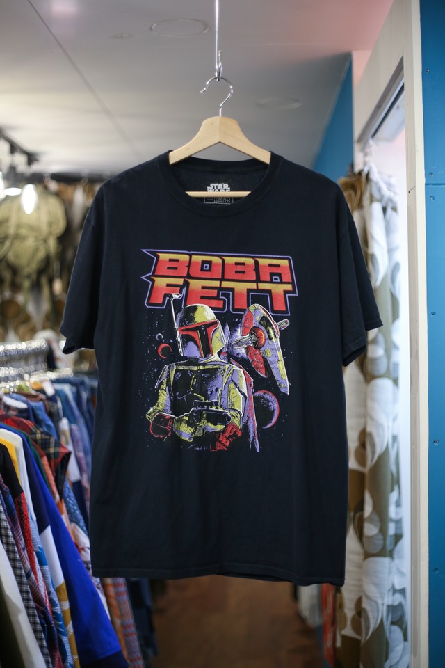 STAR WARS print tee “Boba fett × Slave I”