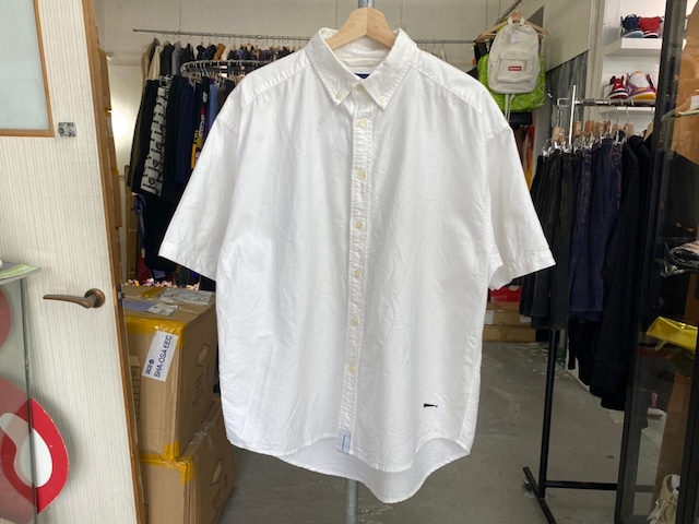 DESCENDANT OXFORD SS SHIRT 1 WHITE 018166