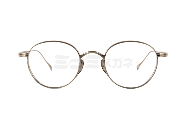 【笠松将さん着用】KameManNen メガネ KMN-113 AG クラシカルフレーム 丸眼鏡 ボストン オーバル ラウンド 鯖江 日本製 正規品-2枚目