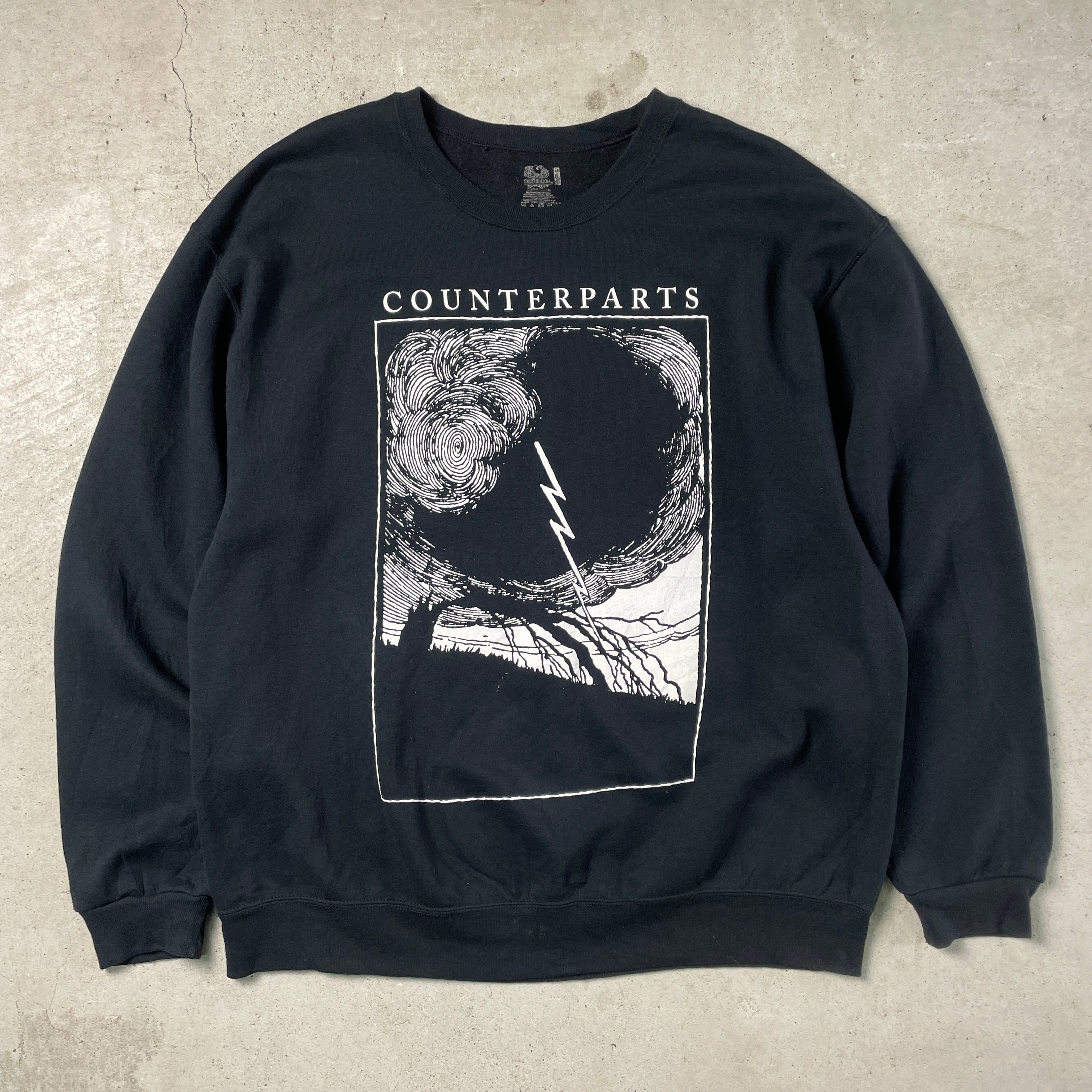 COUNTERPARTS カウンターパーツ バンド アーティスト スウェットシャツ