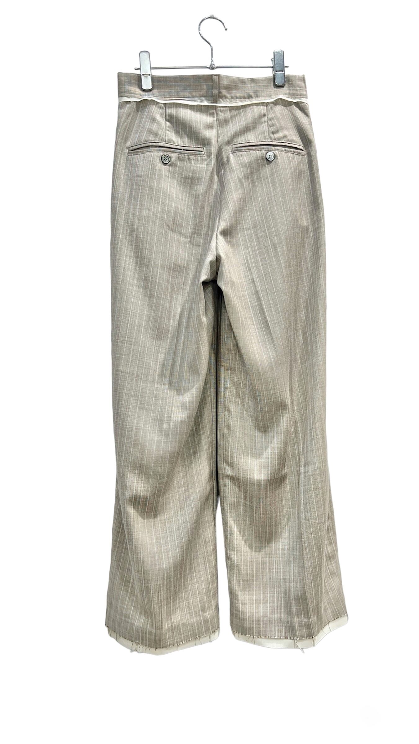 Knuth Marf】row edge pants / greige | PuKu 