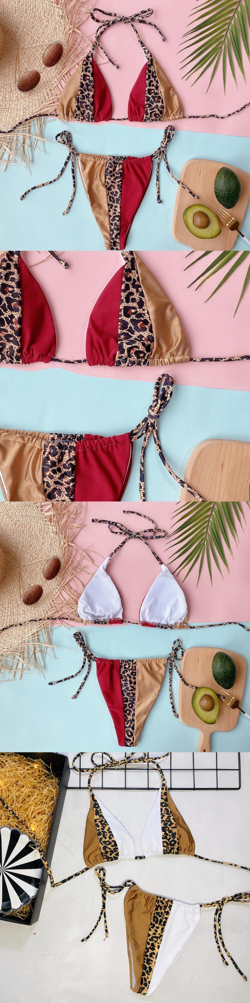 ビキニレディース水着 ツーピース ビーチ mi0314443467073