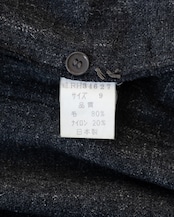 〈ISSEY MIYAKE〉Stand-up collar shirt