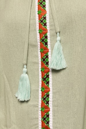 ウクライナ刺繍ヴィシヴァンカ　手刺繍　レディース・フリーサイズ