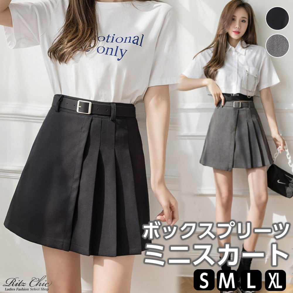 レディースミニプリーツスカート♥春夏 普段使いに可愛いシンプルデザイン 4a8f4ce16a4cbb7ac9cca337f99044