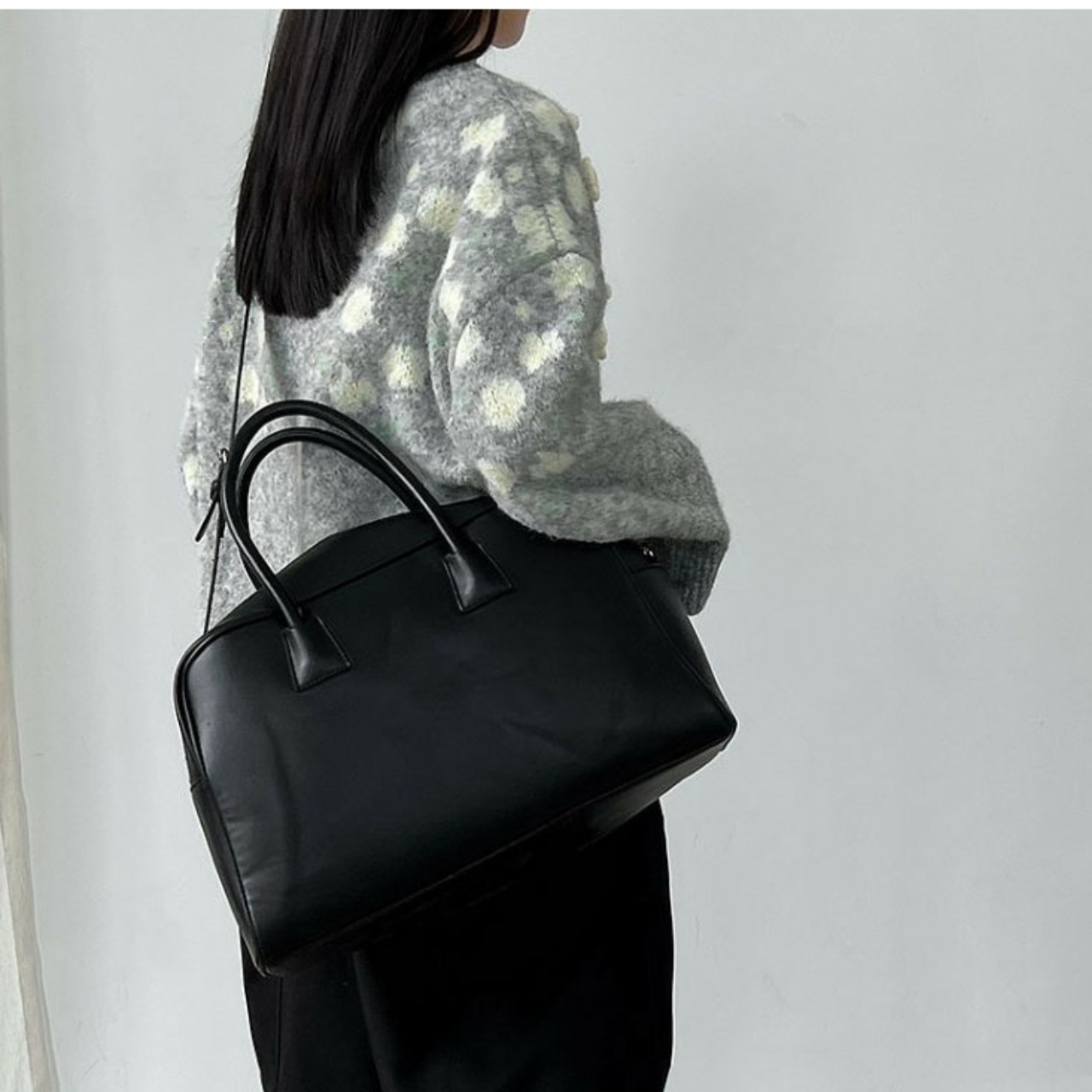 Floral Crew Neck Cardigan T3989