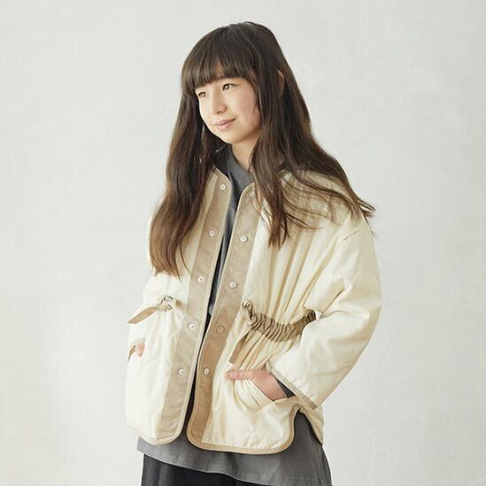 子供服 アンディニー undeny ウエストマークキルティングコート 子供服 アンディニー undeny ウエストマークキルティングコート