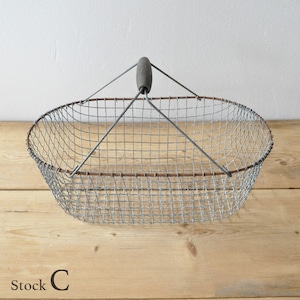 Vintage Wire Basket【C】 / ヴィンテージ ワイヤー バスケット / 1911-0183C