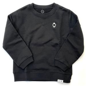 Mr.TEE Crew Neck Sweat Shirt【100-150cm】Black