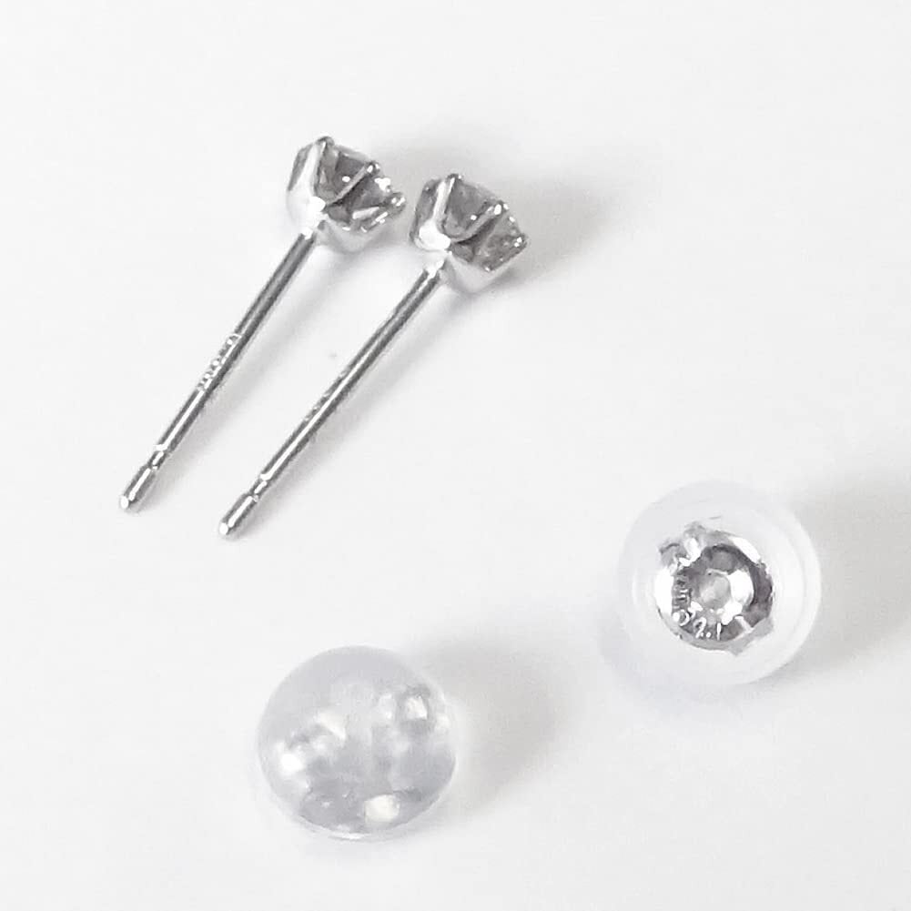 7109】ダイヤモンドピアス プラチナ900 天然ダイヤモンド ハート