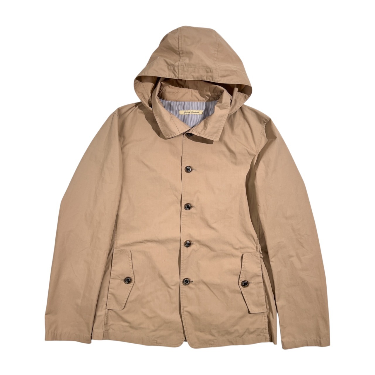 JOURNAL STANDARD ジャーナルスタンダード フード マウンテンパーカー ジャケット L/ベージュ系 レディース