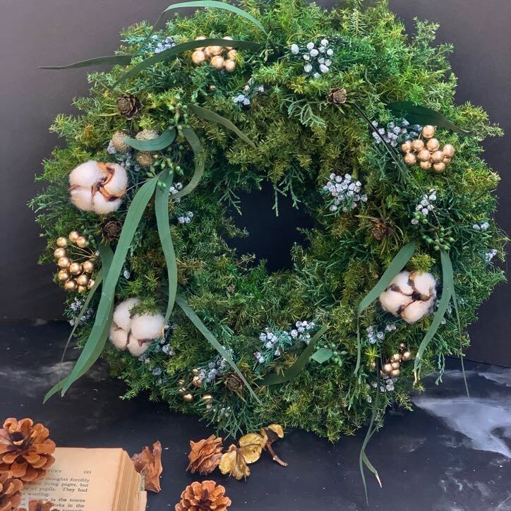 エバーグリーンリース | B's(プリザーブドフラワー専門店)