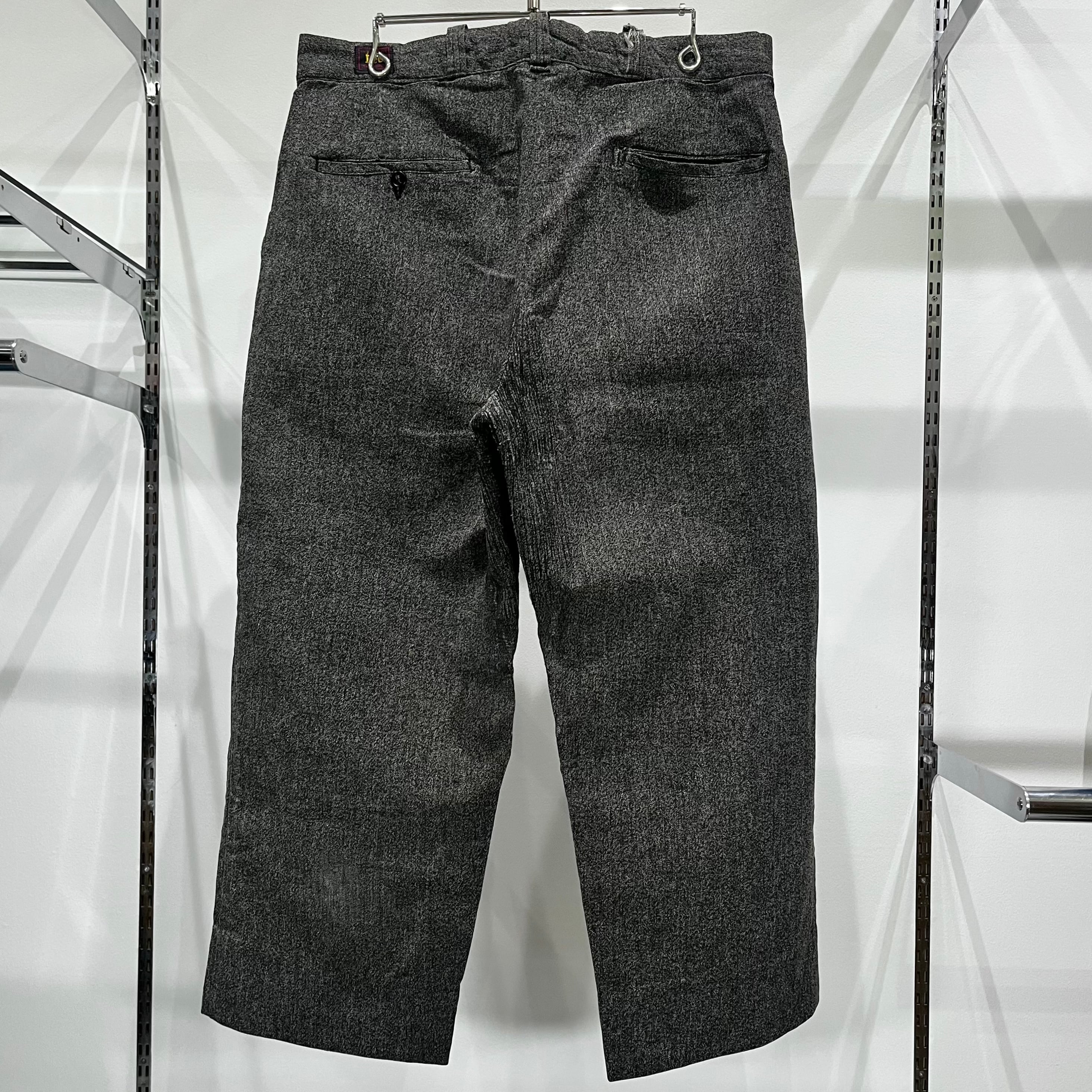 40s Lee Black Chambray Work Pants 40年代 リー ブラックシャンブレー