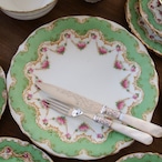 Royal Doulton|ロイヤルドルトン グリーン&ローズガーランド ティーセット カップ&ソーサー エドワーディアン期 英国アンティーク thumbnail 9