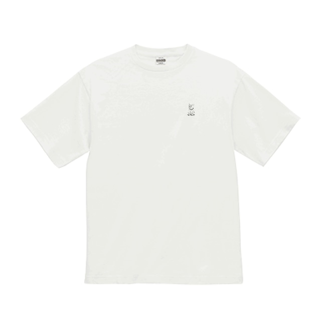 Eli#02/ワンポイントTシャツ/オフホワイト/ユニセックス