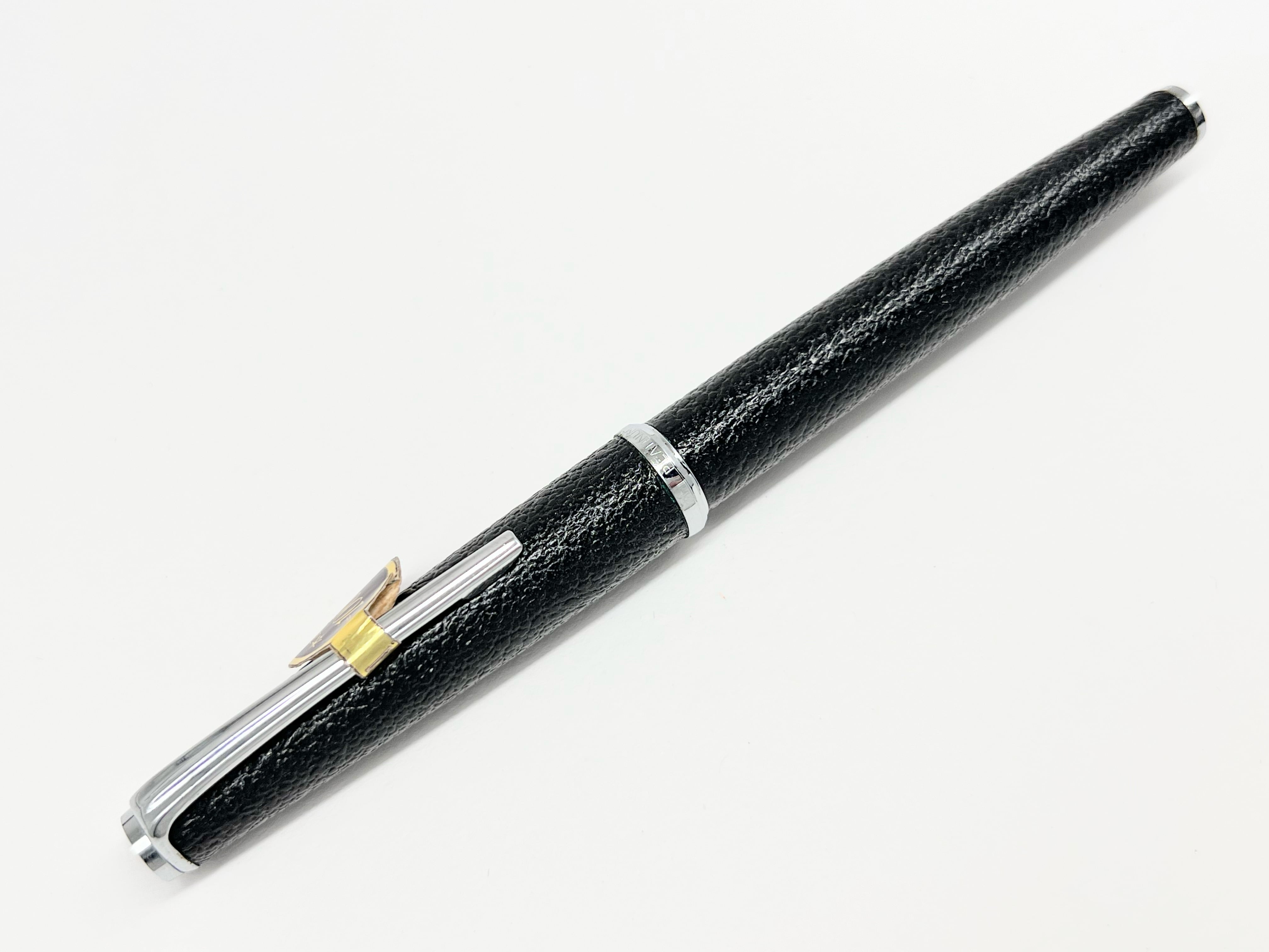70s プラチナ シープ 本革巻き PLATINUM （細字） 18K-WG 02668 | 川口