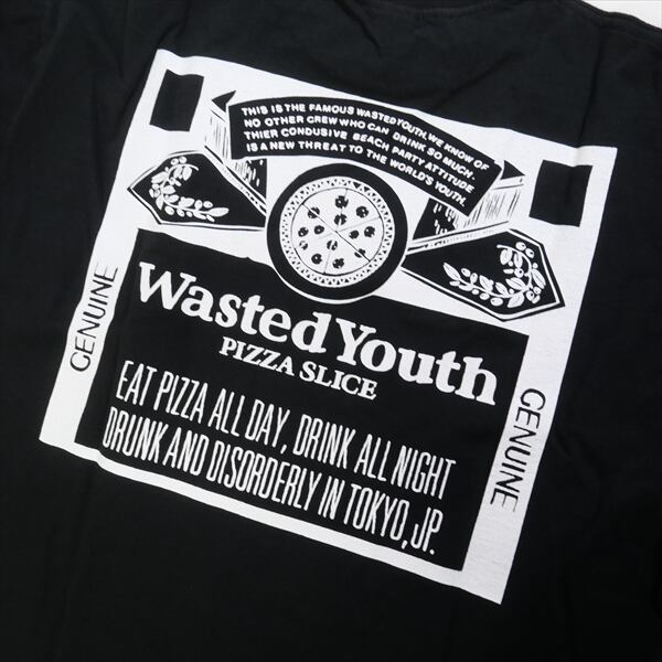 Size【M】 Wasted youth ウェイステッドユース ×PIZZA SLICE Tシャツ