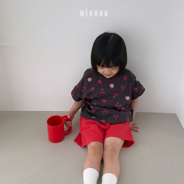 《送料無料》トゥトゥコットンパンツ：kids【mignon】※お取り寄せ