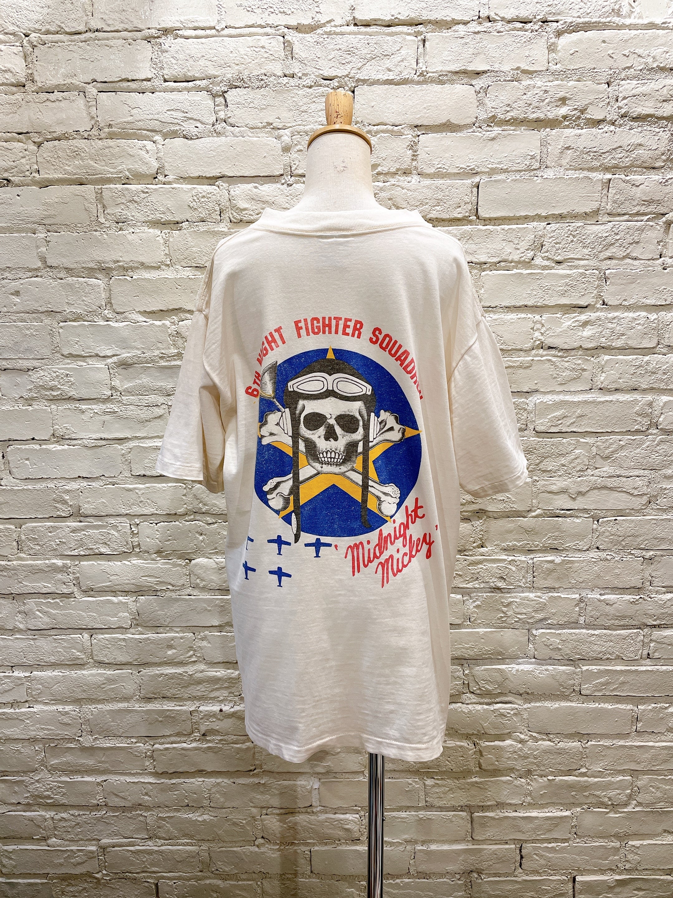 90年代 6th Night Fighter Squadron 両面プリントTシャツ ONEITA USA製 | Used & Vintage  Clothing 『VALON』『Lanp』 powered by BASE